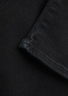Frame Jetset City Denim Capri Trousers Black
