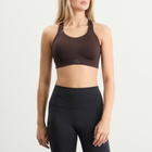 Adidas Women's Sports Bra in Aurora Coffee