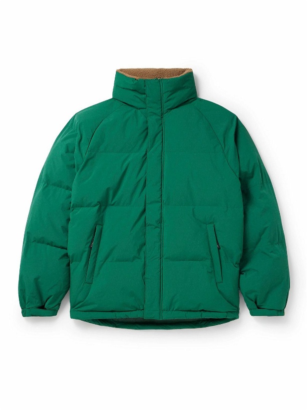 Photo: Saturdays NYC - Enomoto Quilted Padded Shell Jacket - Green