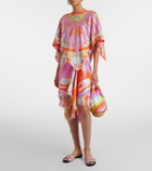 Pucci Picnic Iride silk top-handle bag