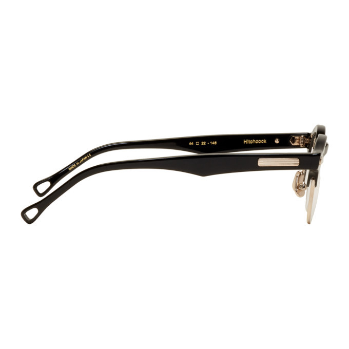 Native Sons Black and Gold Hitchcock Glasses Native Sons