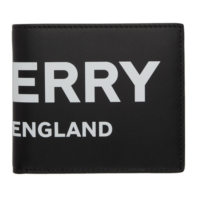 Photo: Burberry Black Logo International Bifold Wallet