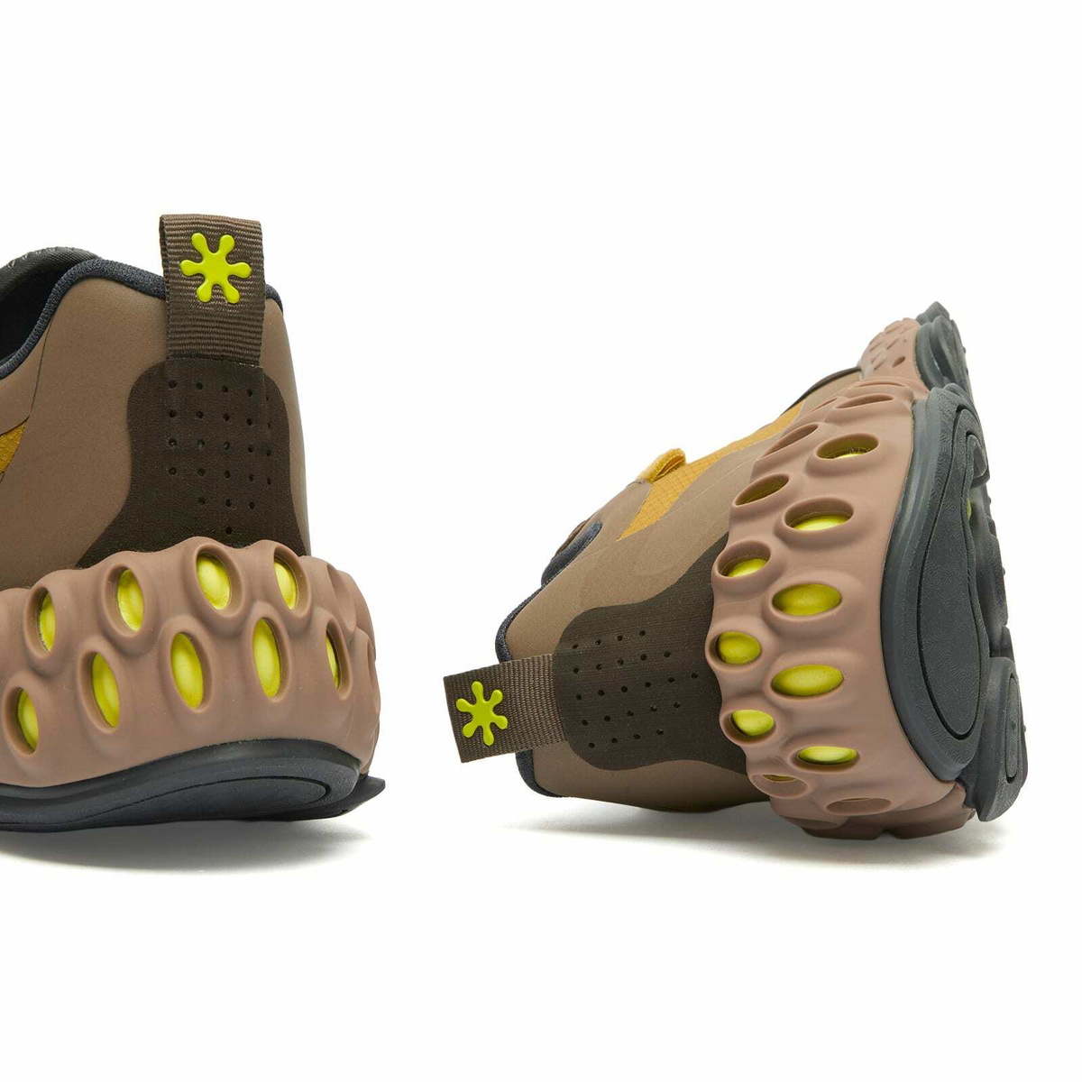 Spunge Osmosis Sneaker in Brown/Mustard/Yellow