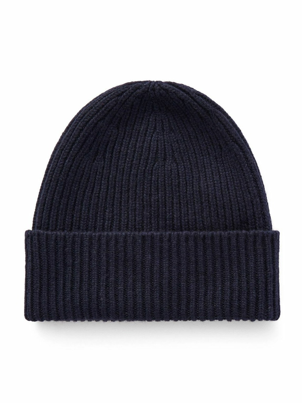 Photo: William Lockie - Ribbed Cashmere Beanie