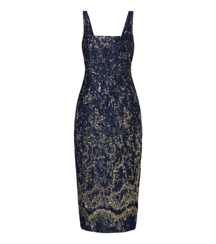 Photo: Simkhai Virette jacquard cocktail dress