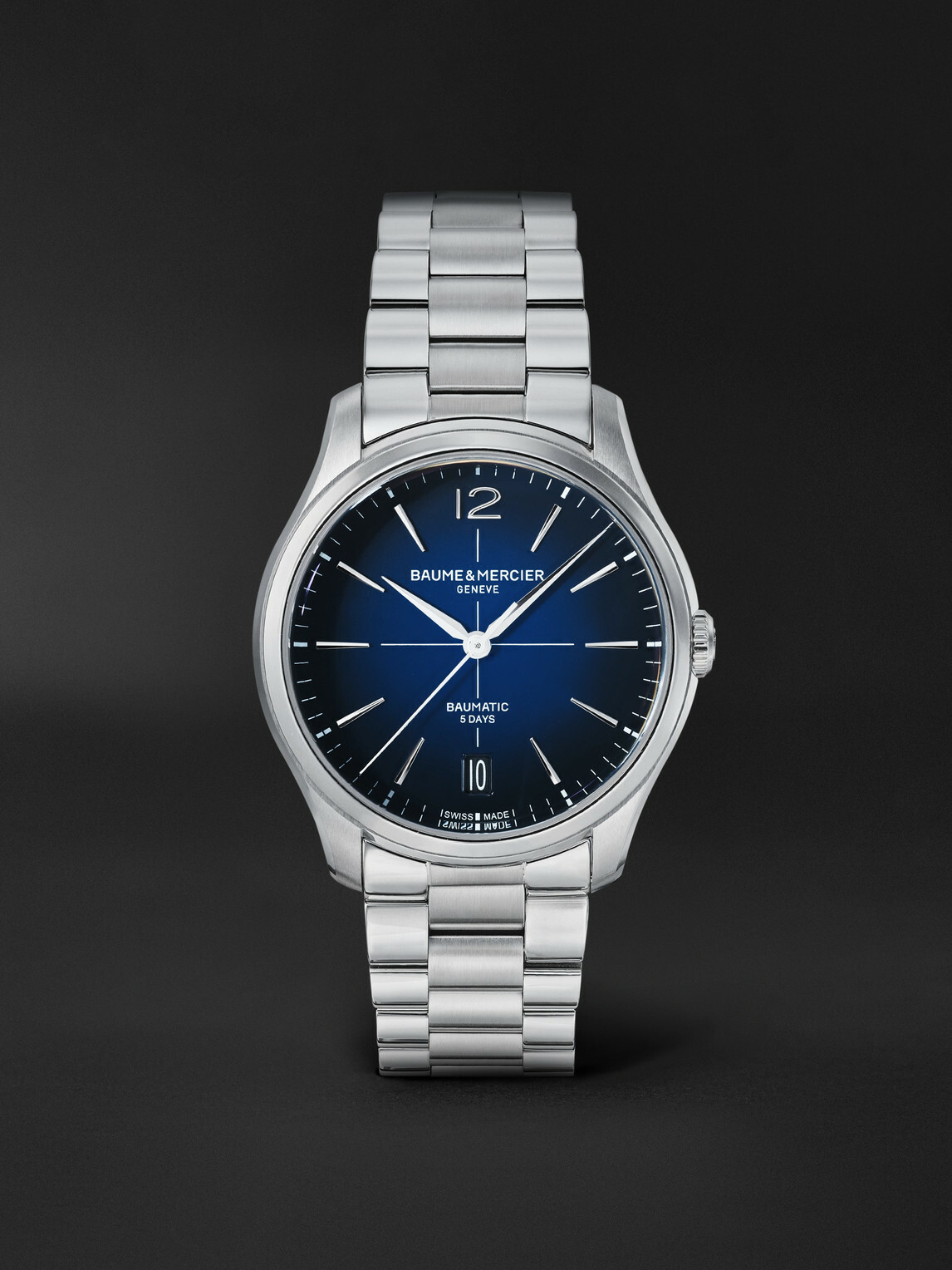 Baume & Mercier - Clifton Automatic Stainless Steel Watch, Ref. 10792