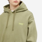 Boiler Room Men's Core Logo Hoodie in Olive