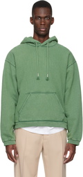 Stockholm (Surfboard) Club Green Logo Hoodie
