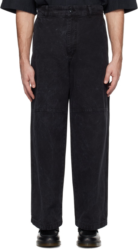 Photo: HOPE Black Stamp Trousers