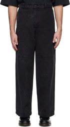 HOPE Black Stamp Trousers