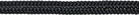 System Black Weaving Leather Belt