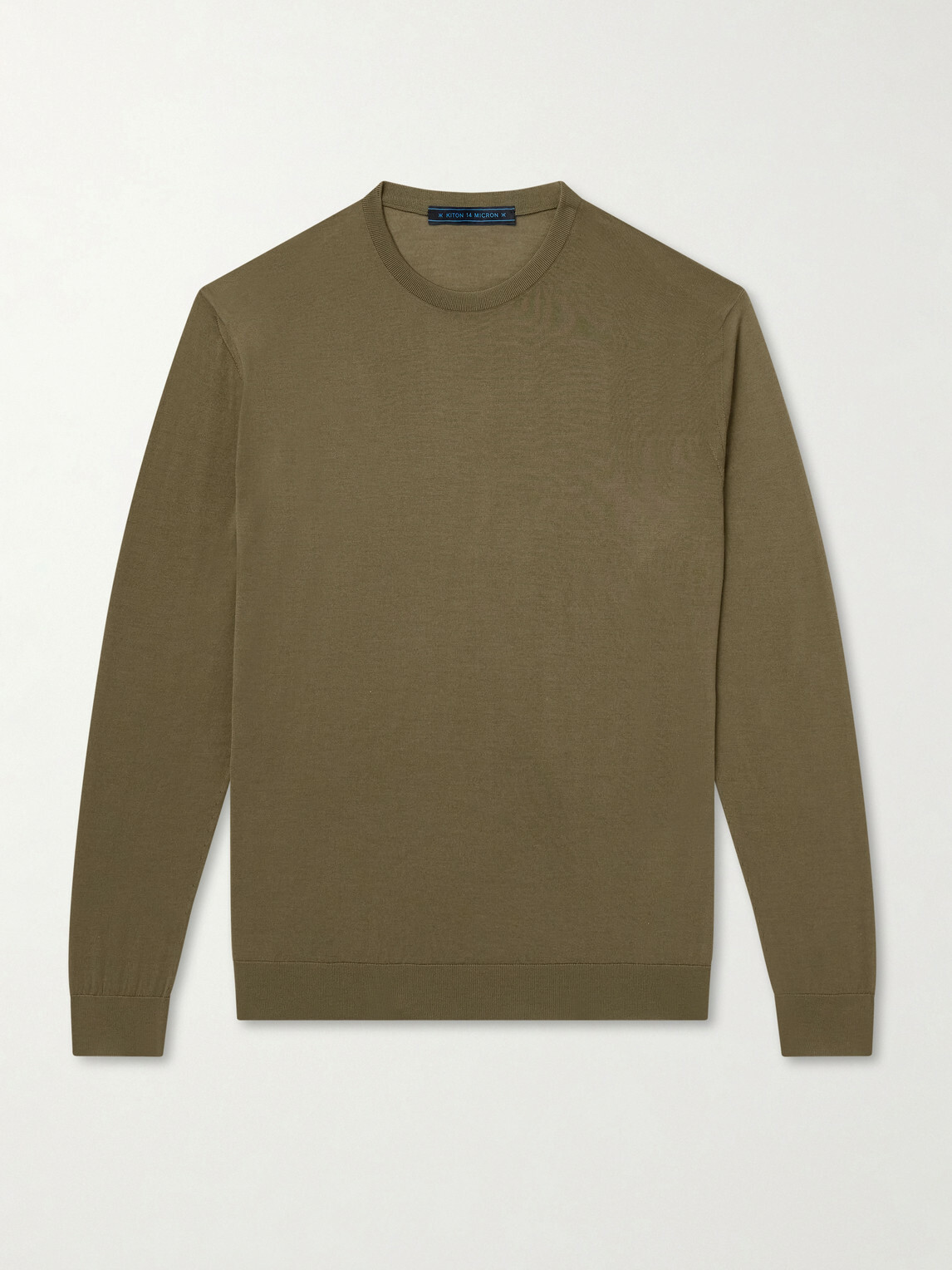 Kiton - Wool Knit Sweater - Green