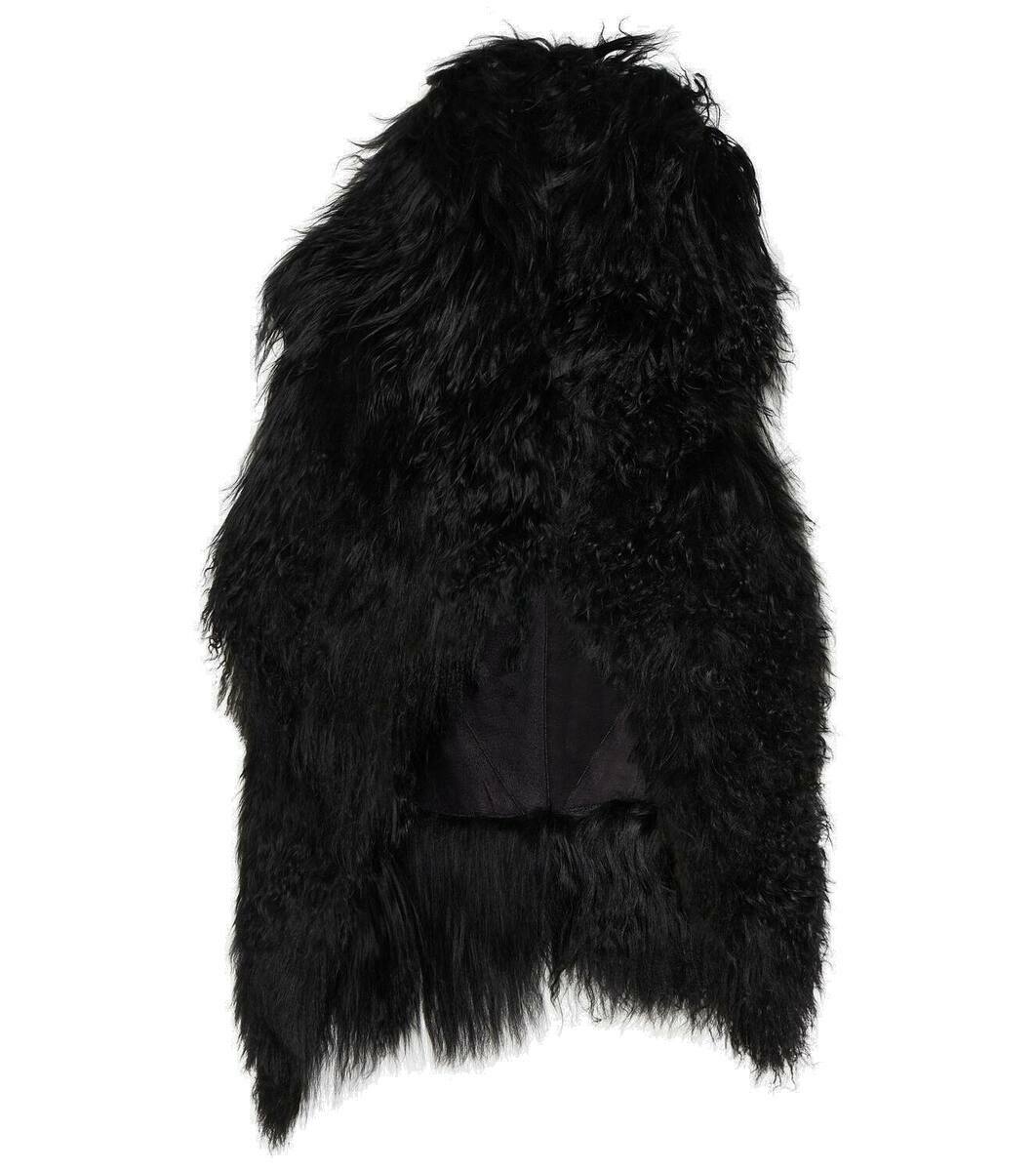 Ann Demeulemeester Black Leather Fisherman Hat Ann Demeulemeester