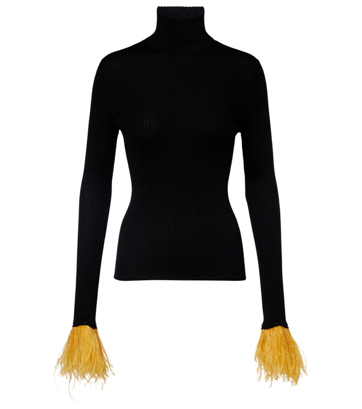 Photo: La DoubleJ High Kick cashmere and silk turtleneck sweater