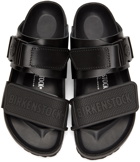 Rick Owens Black Birkenstock Edition Rotterdam Sandals