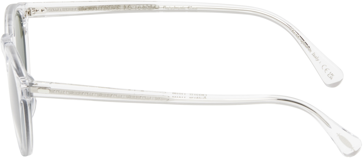 Oliver Peoples Transparent Gregory Peck Sunglasses