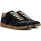 Maison Margiela Black Replica Sneakers