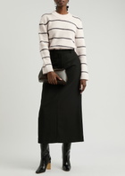 Day Birger ET Mikkelsen Gaby Striped Brushed-knit Jumper Off White