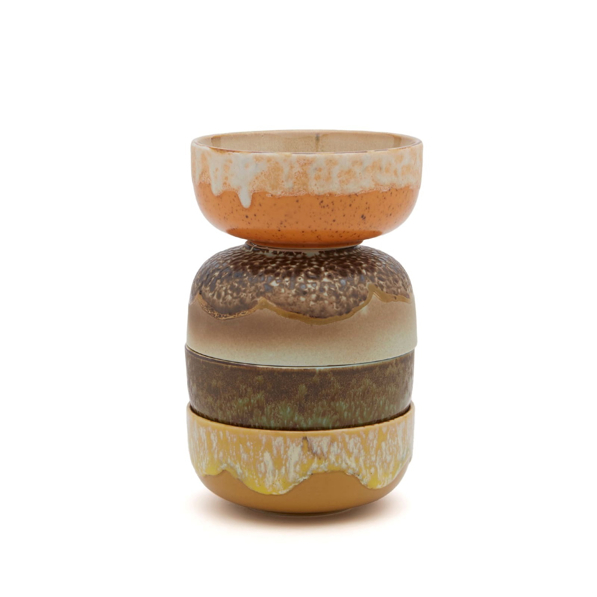 HKLiving Tapas Bowls - Set of 4 in Drift 