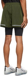 True Tribe Khaki Run Steve Shorts