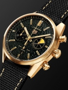 BAMFORD WATCH DEPARTMENT - TAG Heuer Carrera Limited Edition Automatic 42mm 18-Karat Gold and Canvas Watch