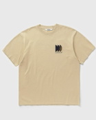 Edmmond Studios EDMMOND RADIO Beige Mens Shortsleefe