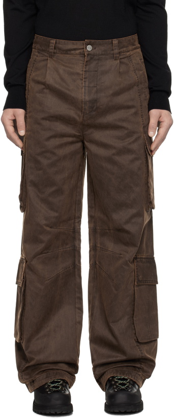 Photo: Holzweiler Brown Noid Cargo Pants