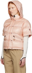 Moncler Grenoble Pink Mauduit Down Jacket