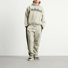 Adidas x FOG adidas x Fear Of God Heather Cotton Fleece Hoodie in Medium Grey Heather