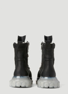 Rick Owens - Bozo Tractor Boots in Black