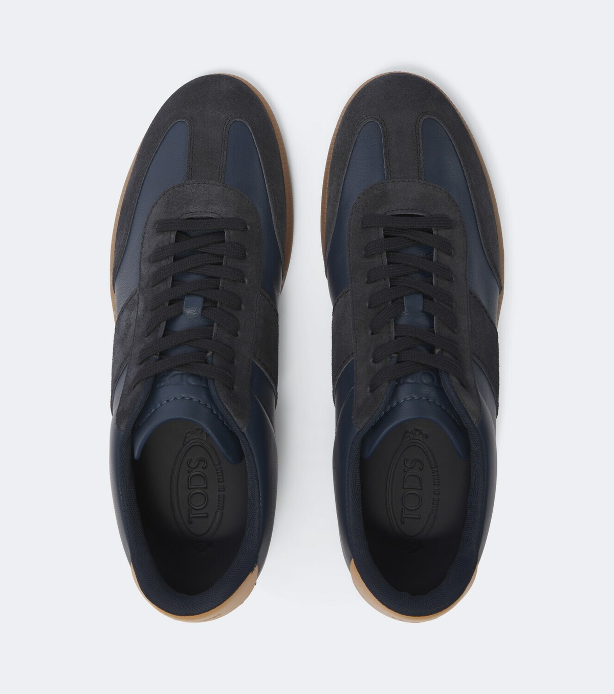 Tod's Tabs leather and suede sneakers