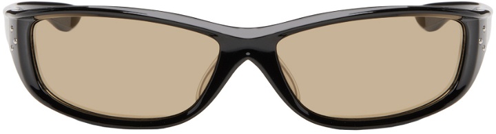 Photo: BONNIE CLYDE Black & Brown Piccolo Sunglasses