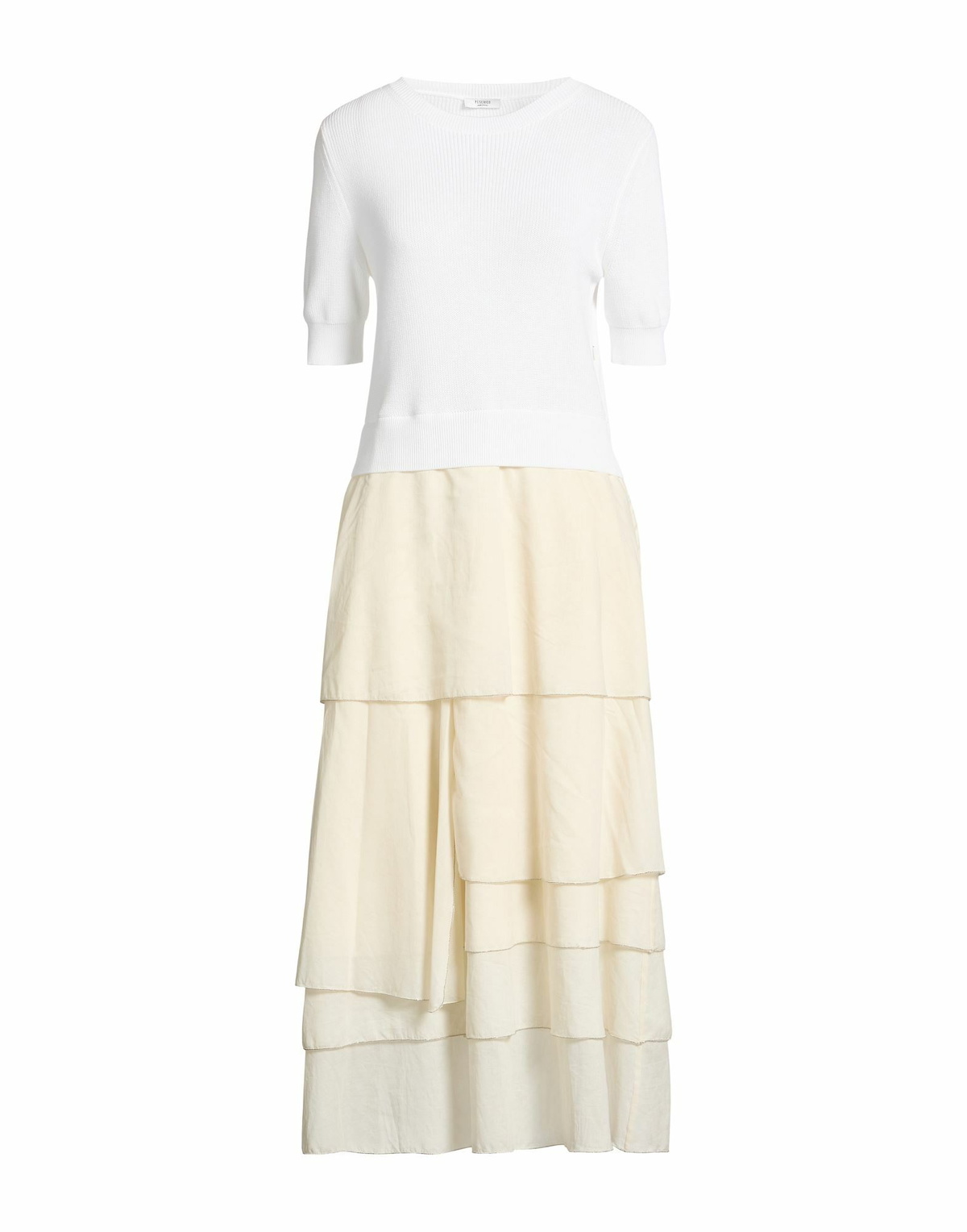 Peserico Womens Midi dress in White