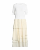Peserico Womens Midi dress in White