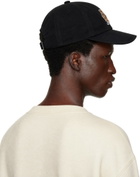 Maison Kitsuné Black Dressed Fox Cap