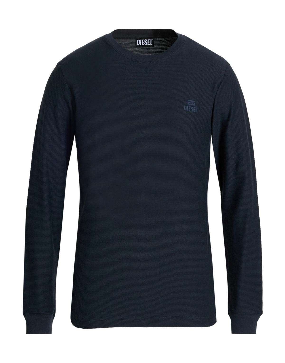 Diesel Mens T-shirt Midnight in Blue