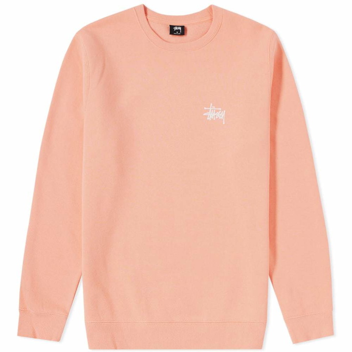 Photo: Stussy Basic Crew Sweat