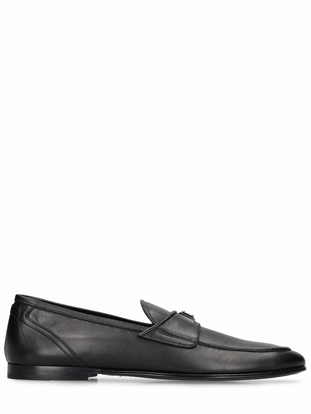 Photo: DOLCE & GABBANA - Ariosto Leather Loafers