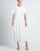 Peserico Womens Maxi dress in White
