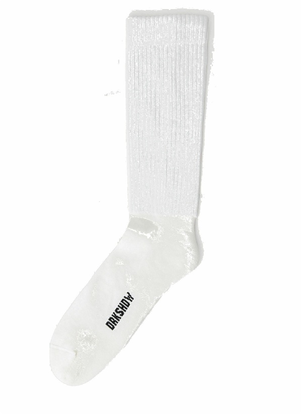 Photo: Rick Owens DRKSHDW - Cunty Socks in White