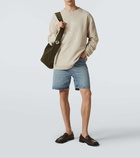 Loewe Faded denim shorts