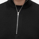 Norse Projects Men's Tech Merino Half Zip in Black