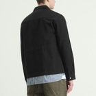 Folk Men's Assembly Jacket in Black Chunky Ripstop