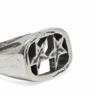 TwoJeys Men's Framed Ring in Sterling Silver