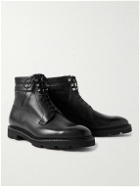 John Lobb - Alder Burnished-Leather Boots - Black
