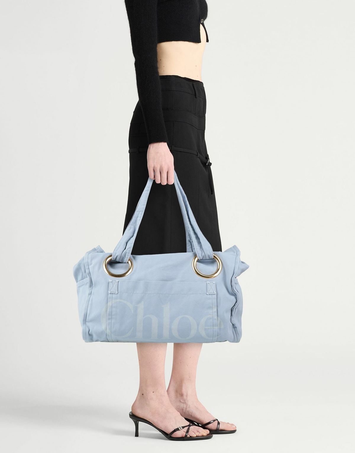 Chloé Womens Shoulder bag Sky in Blue