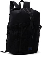 nanamica Black Water-Repellent Backpack