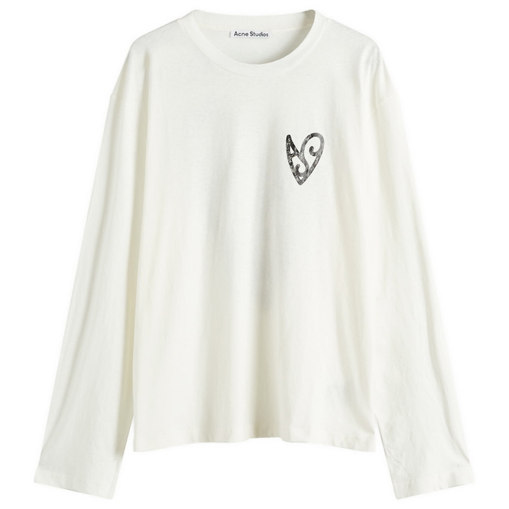 Acne Studios White Square Disco T-Shirt Acne Studios