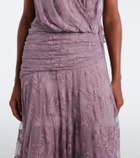 Zimmermann Clash draped lace gown