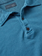 Les Tien - Organic Cotton-Jersey Polo Shirt - Blue